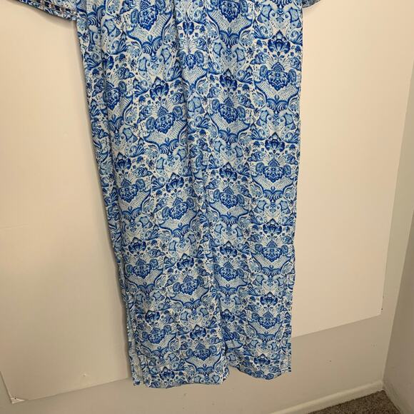 NicoBlue Shalimar Long Tunic Dress with Sapphire Jewel Embellishment Women New - Picture 12 of 16